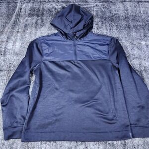 Perry Ellis Large 1/4 Zip Up Blue